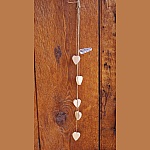 Hjerte guirlande til bryllup og interi&oslash;rdekoration